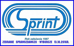 Komunikat dla członków KS Sprint Bielsko Biała