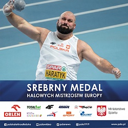 Michał Haratyk - srebrnym medalistą HME Toruń 2021